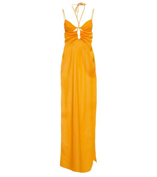 Exclusive to Mytheresa - Cutout halterneck maxi dress