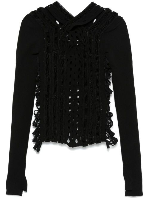 Shibari Knitted Top - Women's - Triacetate/Nylon/Lycra/Polyester