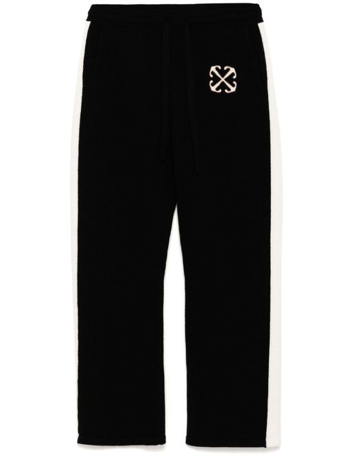 Knitted sweatpants - Black