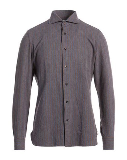 Man Shirt Navy Size 15 ½ Cotton