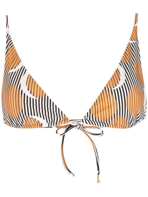 Vela eclipse bikini top - Orange