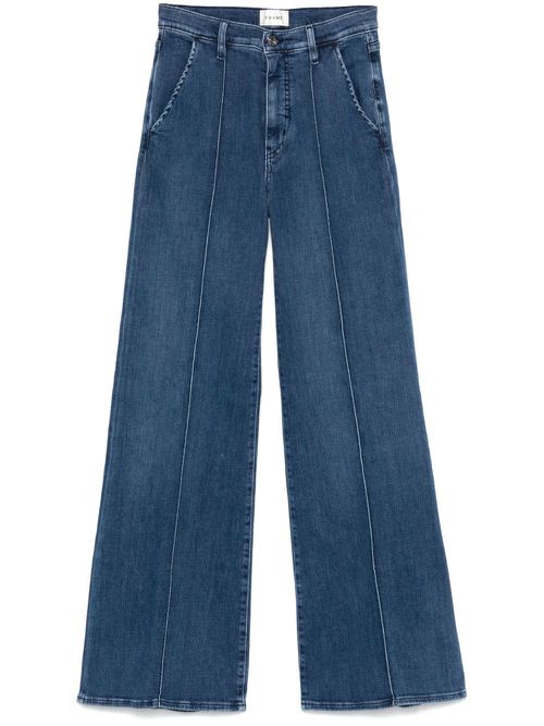 Pintuck trousers - Blue