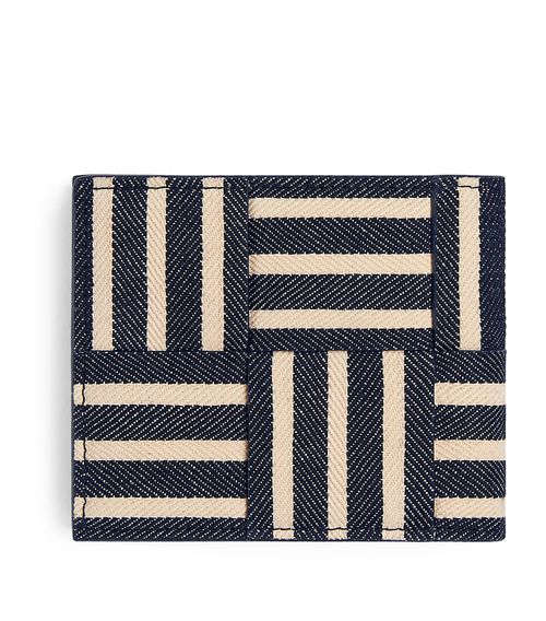Hickory Denim Bi-Fold Wallet