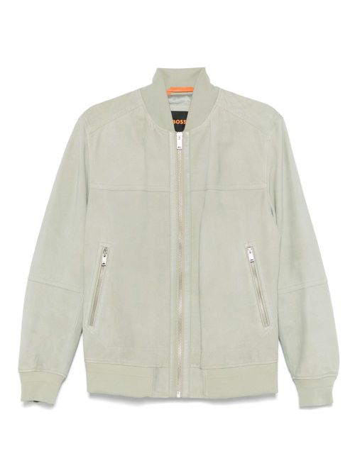 Zip-up bomber jacket - Green