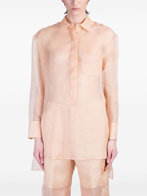 Del Core silk shirt - Pink