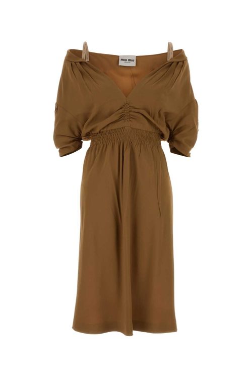 Abiti Dress — Beige