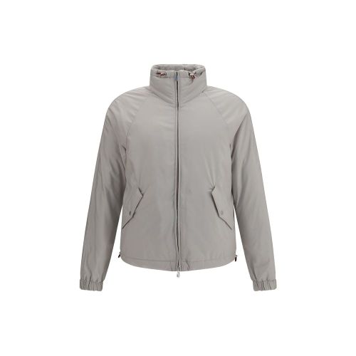 Waterproof Polyester Shell Jacket — Gray