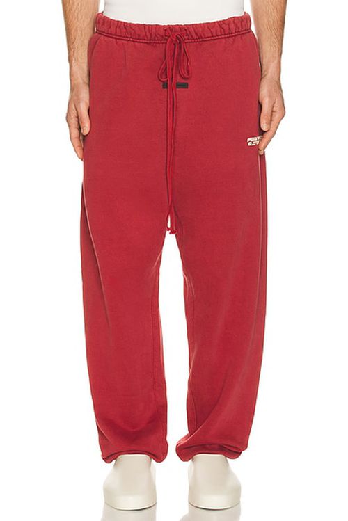 Fear of God ESSENTIALS Classic Sweatpant in Red