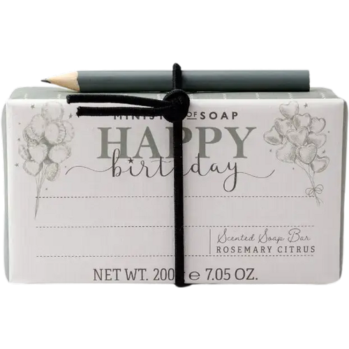 The Somerset Toiletry Co. Happy Birthday 200g Soap - Rosemary Citrus / One