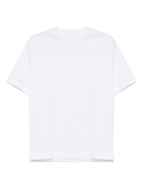 Cotton Crew Neck T-Shirt — White