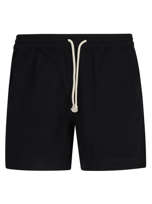 Blue Cotton Shorts