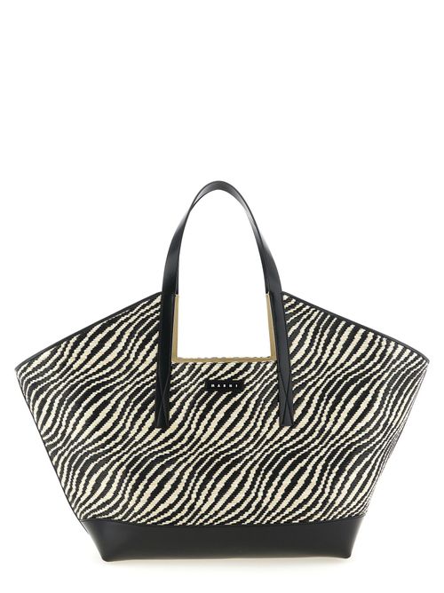 Waves Tote Bag — Black