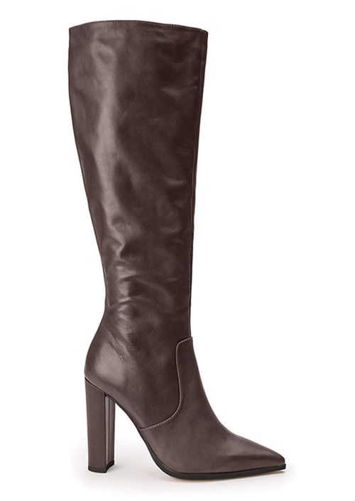Lucille Chocolate Nappa Calf Boots
