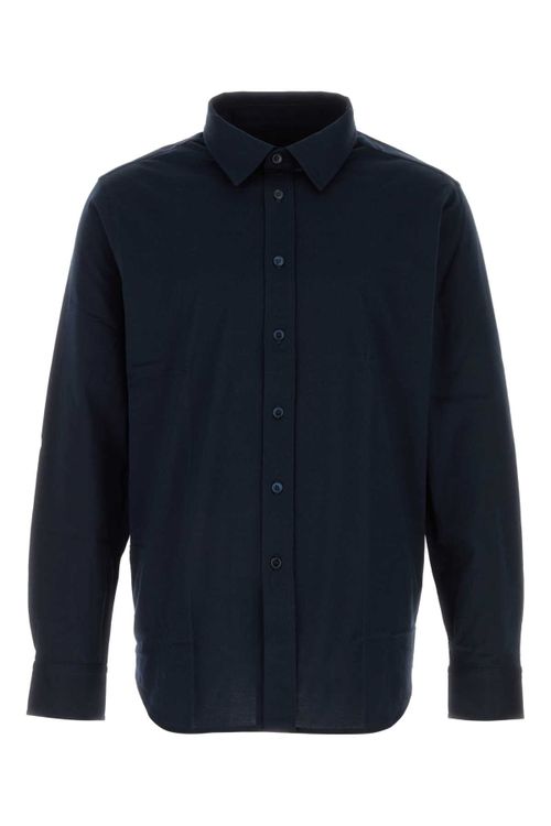 Cotton Shirt — Navy