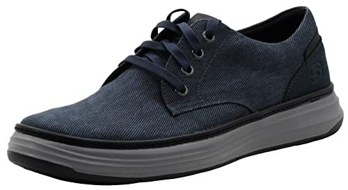 Skechers mens Skechers Men Moreno Canvas Oxford Shoe