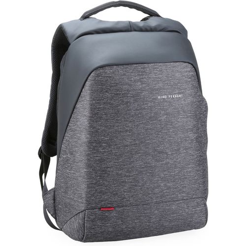 Zeus 15.6" Laptop Bag Breathable Backpack Padded Rucksack Grey