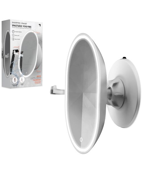 SpaStudio Heated Shower Mirror - White