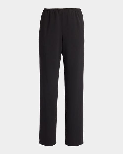 Seraphim Wide-Leg Pull-On Pants