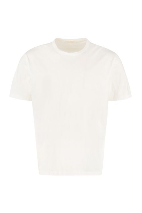 New Box Ribbed Crew-Neck T-Shirt
