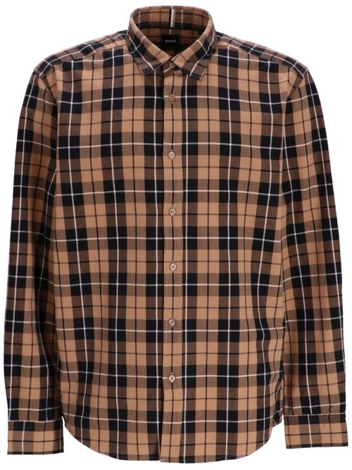 Checked shirt - Brown