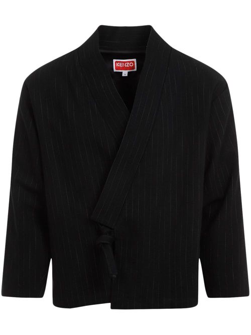 Striped jacket - Black