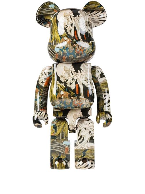 X Utagawa Kuniyoshi The Haunted Old Palaca At Soma BE@RBRICK 1000% figure - Multicolour