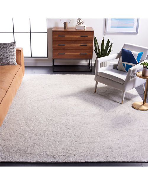 Abstract Solura Hand-Tufted Wool-Blend Rug
