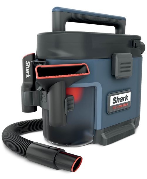 폴 & 샤크 MessMaster Portable Wet Dry Vacuum, 1 Gallon Capacity VS101 - Burnt Ashes