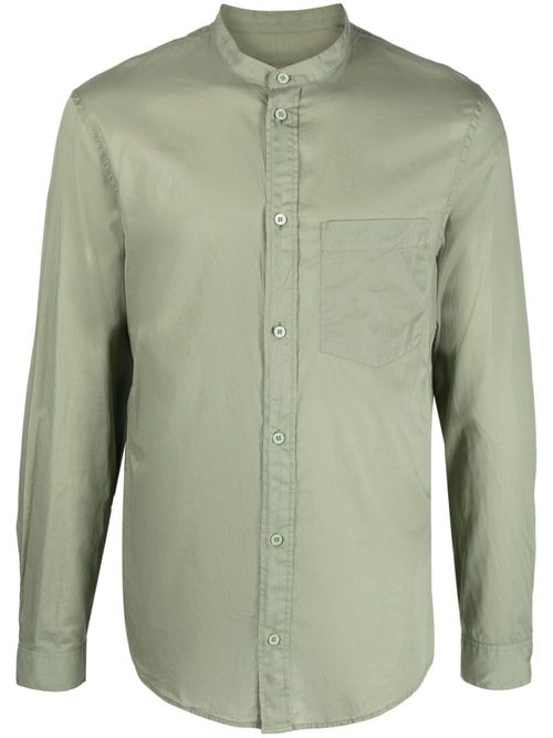 Thibaut long-sleeve cotton shirt - Green