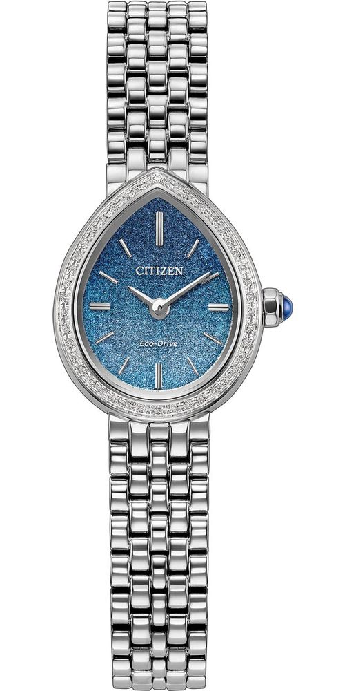 Eco-Drive L Rainell Limited Edition Watch 20mm with Gradient Blue Dial