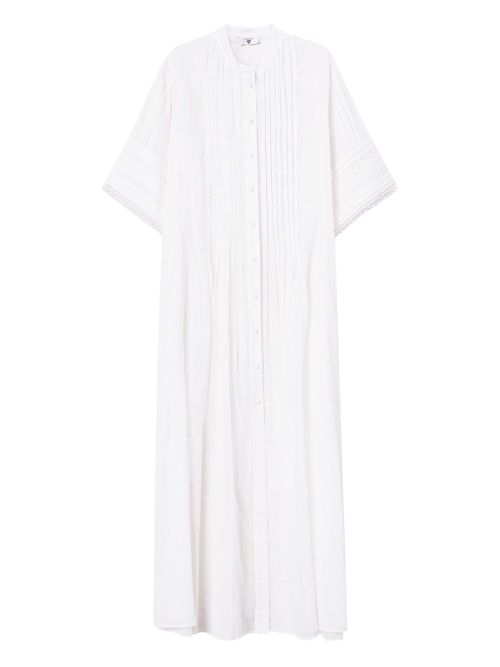 TWINSET button-down maxi dress - White