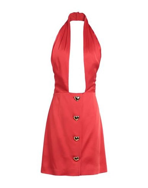 Woman Mini dress Tomato red Size 8 Acetate, Viscose