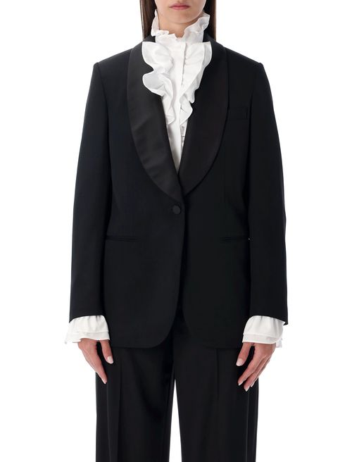 Collection Sutton Grain de Poudre Tuxedo Jacket