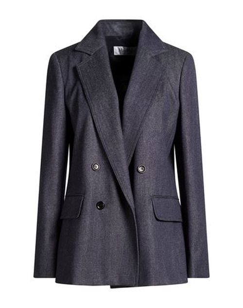 Woman Blazer Blue Size 10 Virgin Wool
