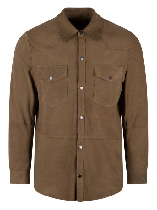 Suede shirt - Brown