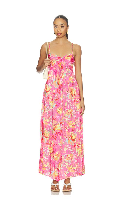 BEACH RIOT Juliette Dress in Fuchsia. XS. Also in S, M
