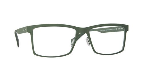 Italia Independent II 5025S 032.000 Men's Eyeglasses Green Size 54 (Frame Only) - Blue Light Block Available