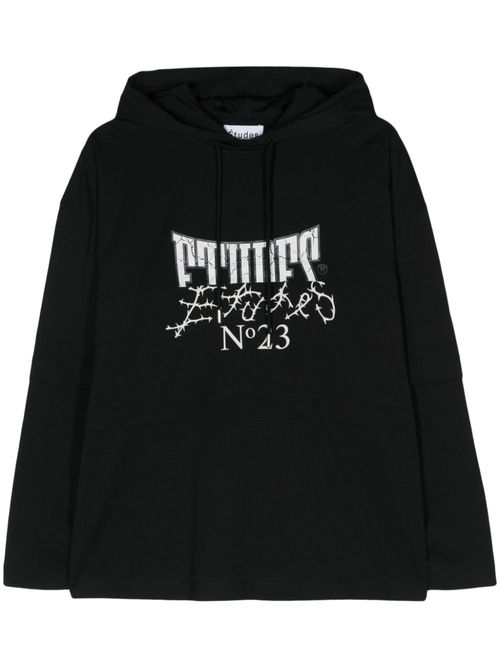 The Pave N23 hoodie - Black