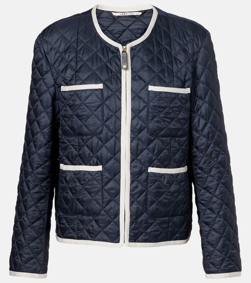 Celeste quilted canvas jacket
