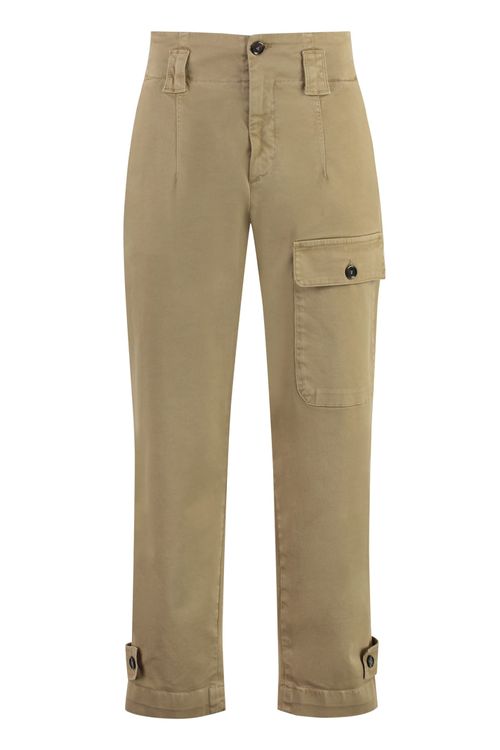 Globo Stretch Cotton Cargo Trousers