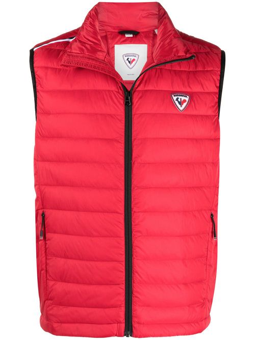 Lightweight padded gilet - Red