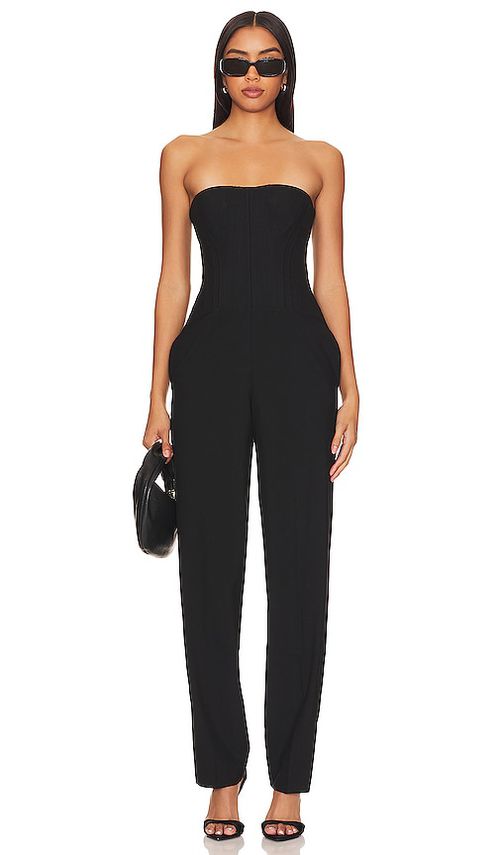 NBD Aitana Corset Jumpsuit in Black. -  XXS also in M