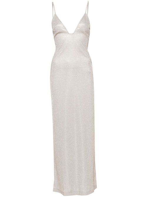 Glittered maxi dress - Grey