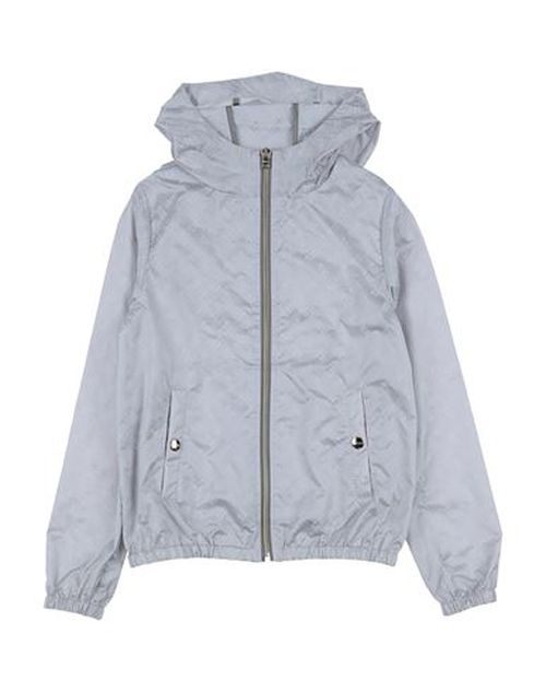 Kid Girl Jacket Light grey Size 10 Polyamide