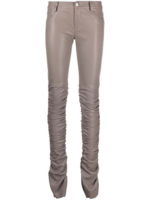 Nirvana ruched skinny trousers - Grey