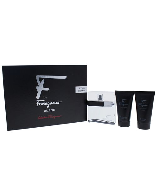 Men's F Black 3pc Gift Set