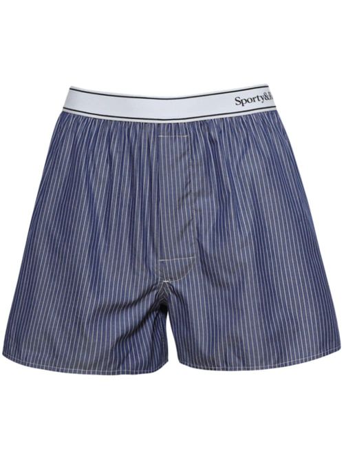 Serif Logo shorts - Blue