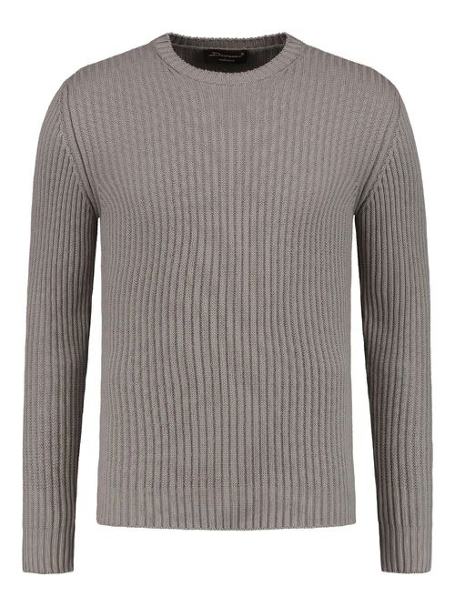 Doriani Cashmere ribbed jumper - Grey