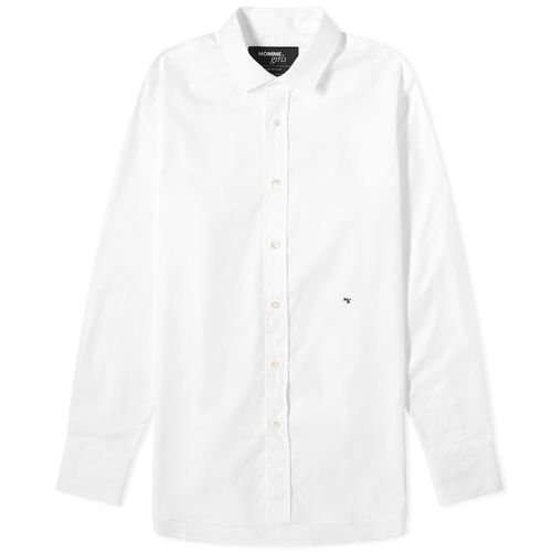 Women's Classic Shirt in White, Size Medium