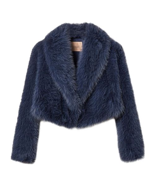 Short faux fur jacket